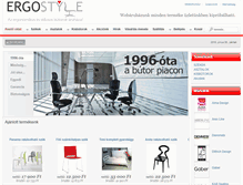 Tablet Screenshot of ergostyle.hu